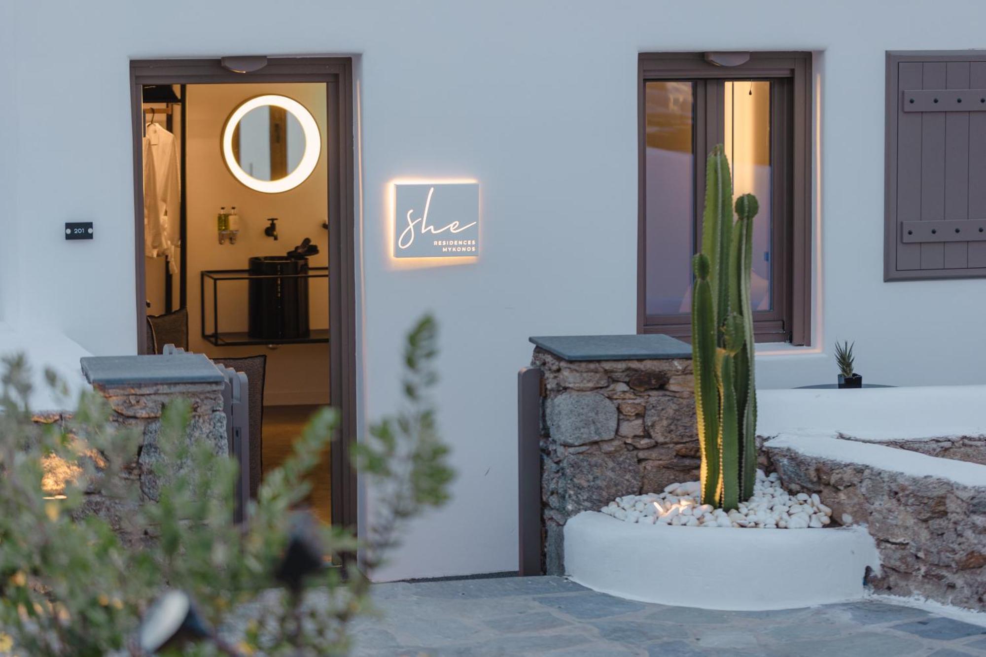 She Mykonos - The Residency Aparthotel Mykonos Town Luaran gambar